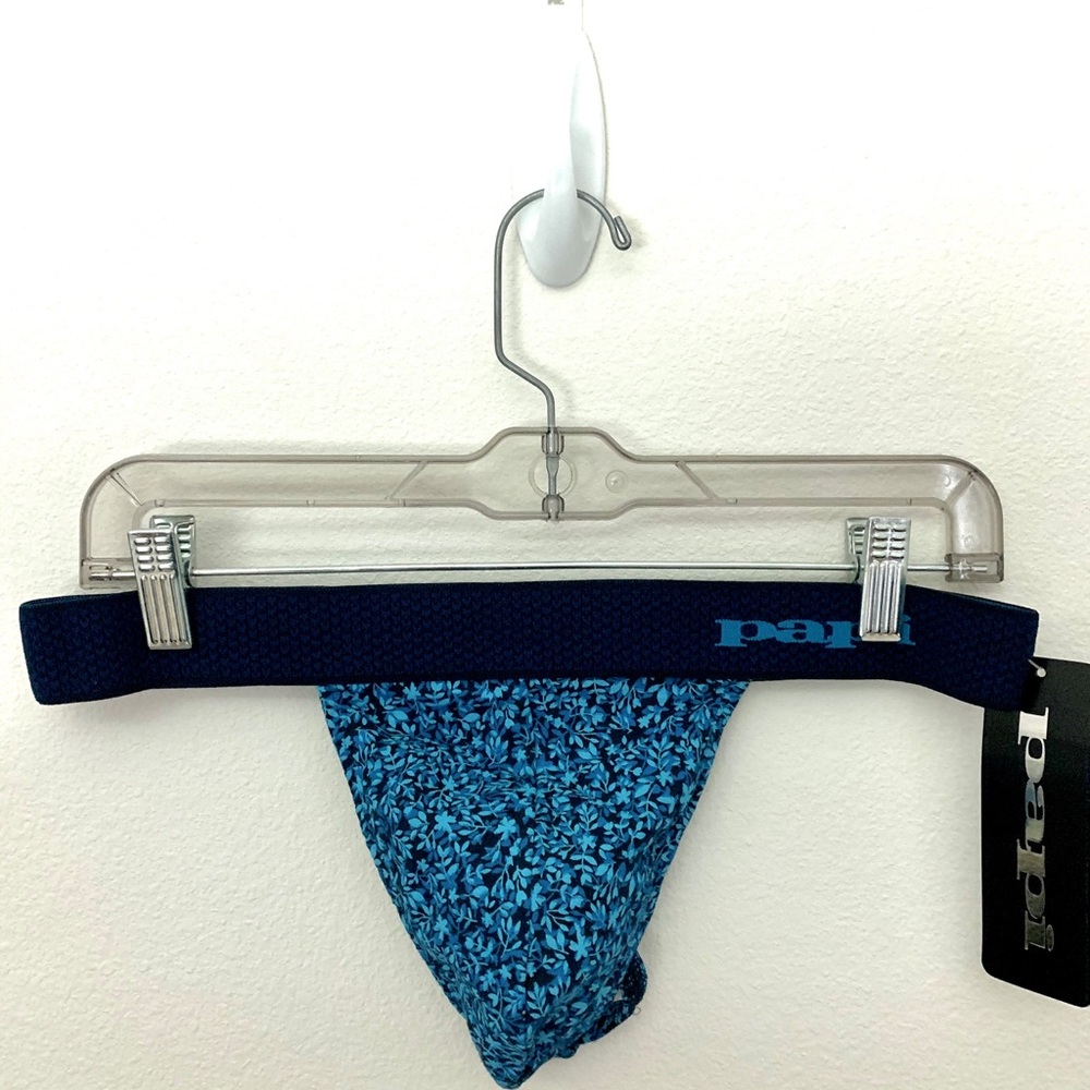 NWT Papi 554904-400 Versailles Thong. Blue/Size Lg